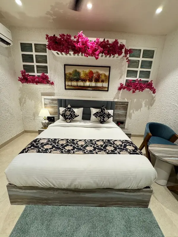 Deluxe room at Maharaja Residency Hotel Airoli Navi Mumbai